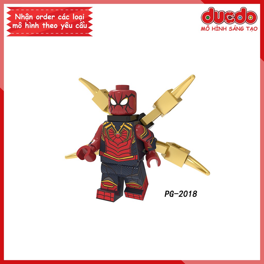 Minifigures các nhân vật End Game Iron Man - Đồ chơi Lắp ghép Xếp hình Mô hình Mini EndGame Pogo PG 8232