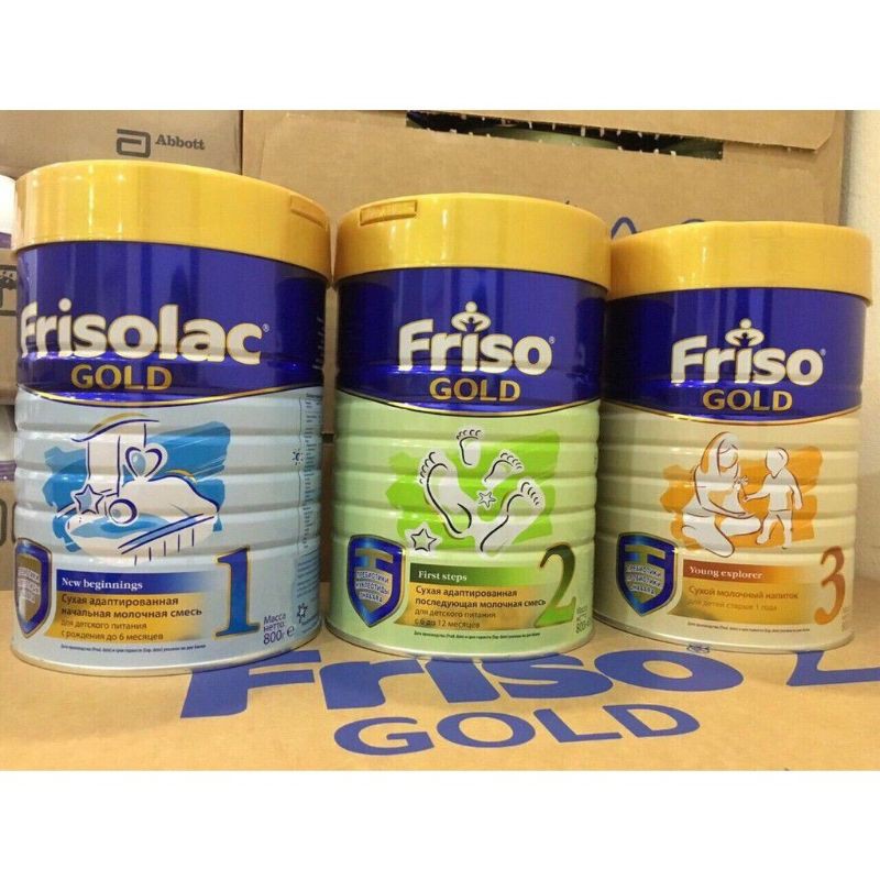 Sữa Friso Nga 1,2,3 800gr