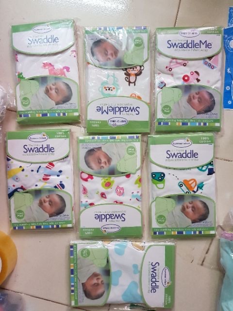 Chăn ủ quấn Summer SwaddleMe sơ sinh