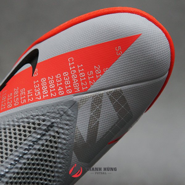 GIÀY ĐÁ BÓNG CHÍNH HÃNG NIKE JR. PHANTOM VSN 2 ACADEMY DF TF - CD4078-906 - XÁM/ĐỎ