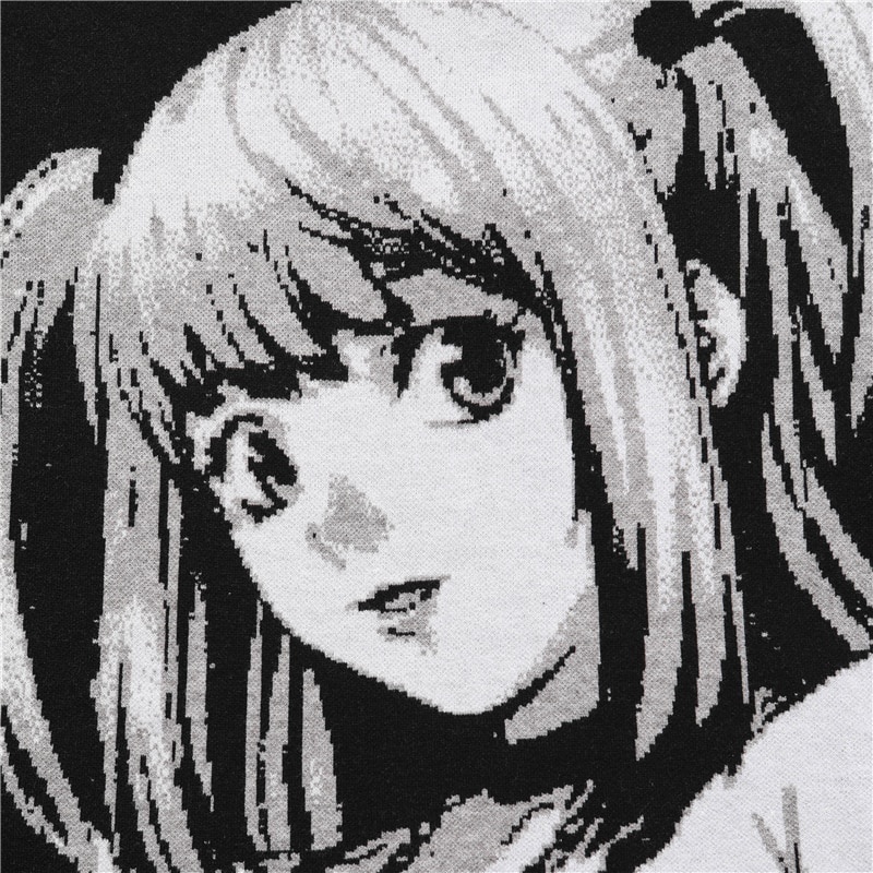 Áo sweater cotton Dệt Kim Phong Cách harajuku Nhật Bản Cổ Điển Cho Nam Mã 2021