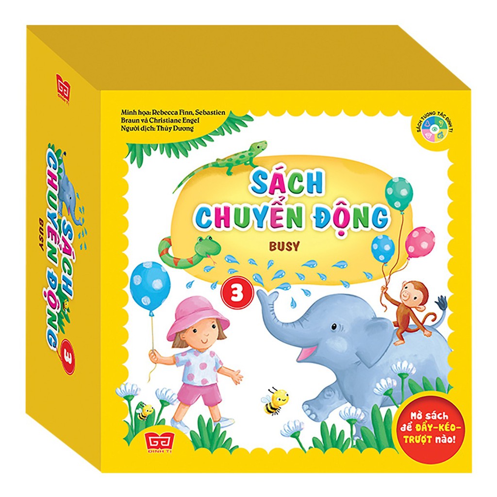 Sách - Sách chuyển động ( trọn bộ 4 cuốn )