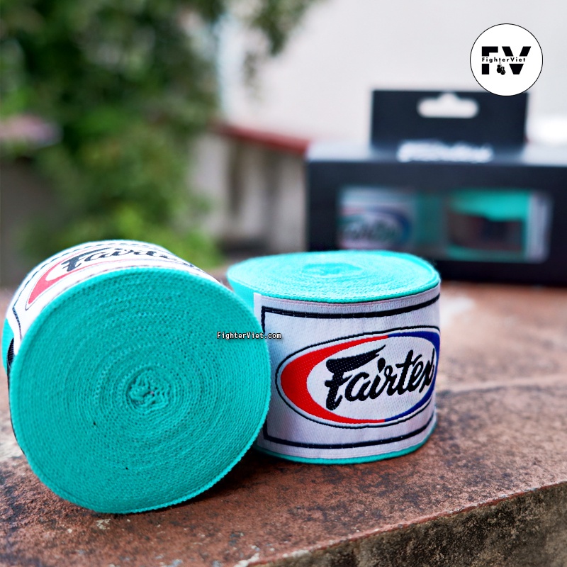 Băng Quấn Tay Handwraps Fairtex 4,5m Xanh Mint