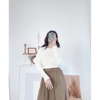 áo len cồ tròn