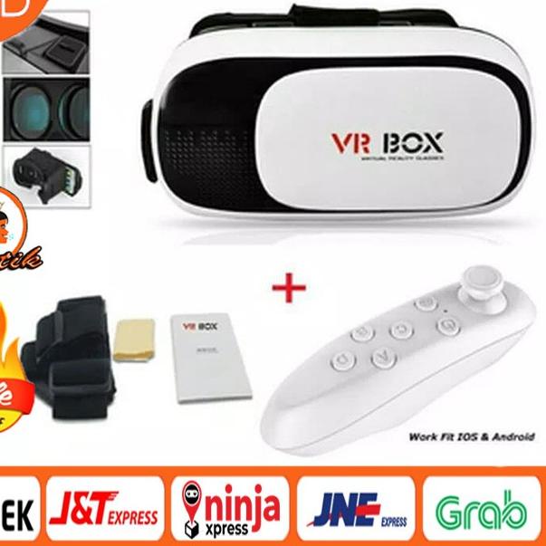(SQ11) - (Hộp Điều Khiển Thực Tế Ảo VR BOX 2.0 / VR Kết Nối BLUETOOTH / Thực Tế Ảo