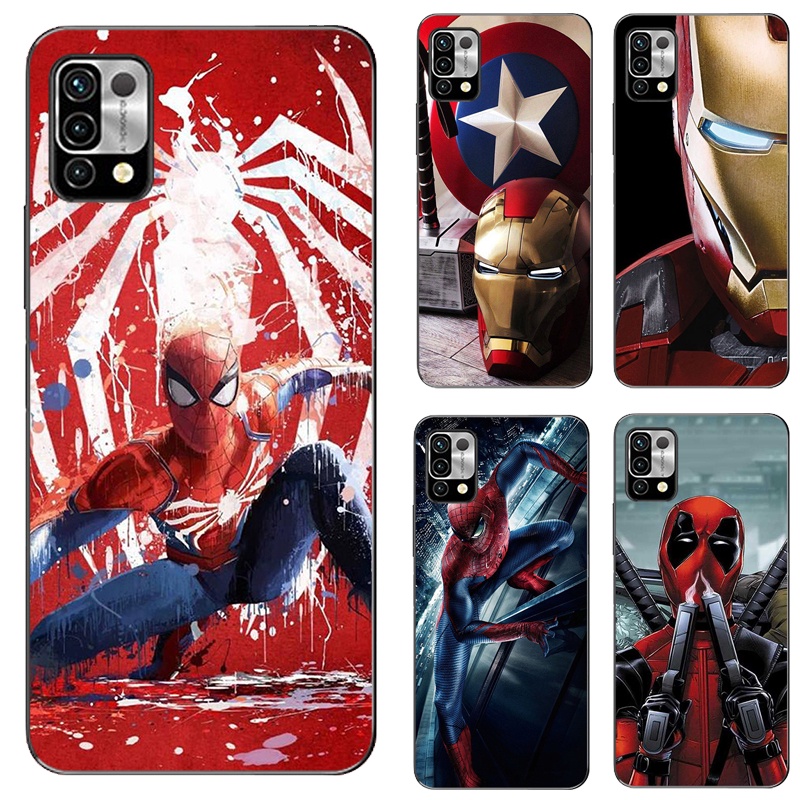 Ốp điện thoại silicon mềm in hình siêu anh hùng Marvel cá tính cho Umi Umidigi Power 5
