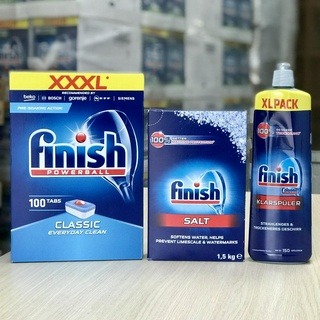 Combo finish: vrb classic 100 viên + muối 1,5kg + bóng 750ml