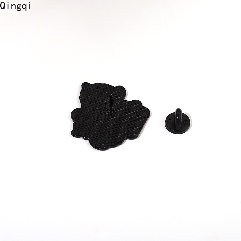 Ghim cài áo MISS ZOE tráng men chủ đề hoạt hình và chữ vui nhộn sáng tạo