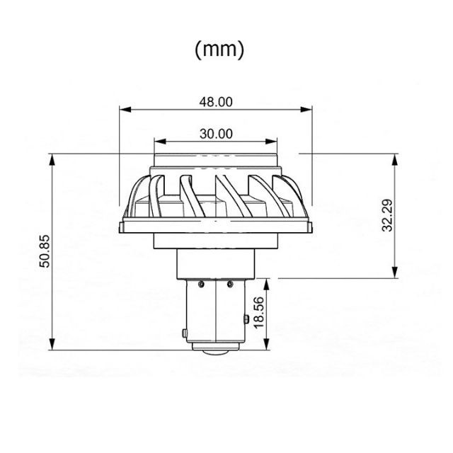 Đèn LED bi cầu hậu 7 màu 2 chế độ hiệu ứng đẹp mắt . Hàng chất lượng cao