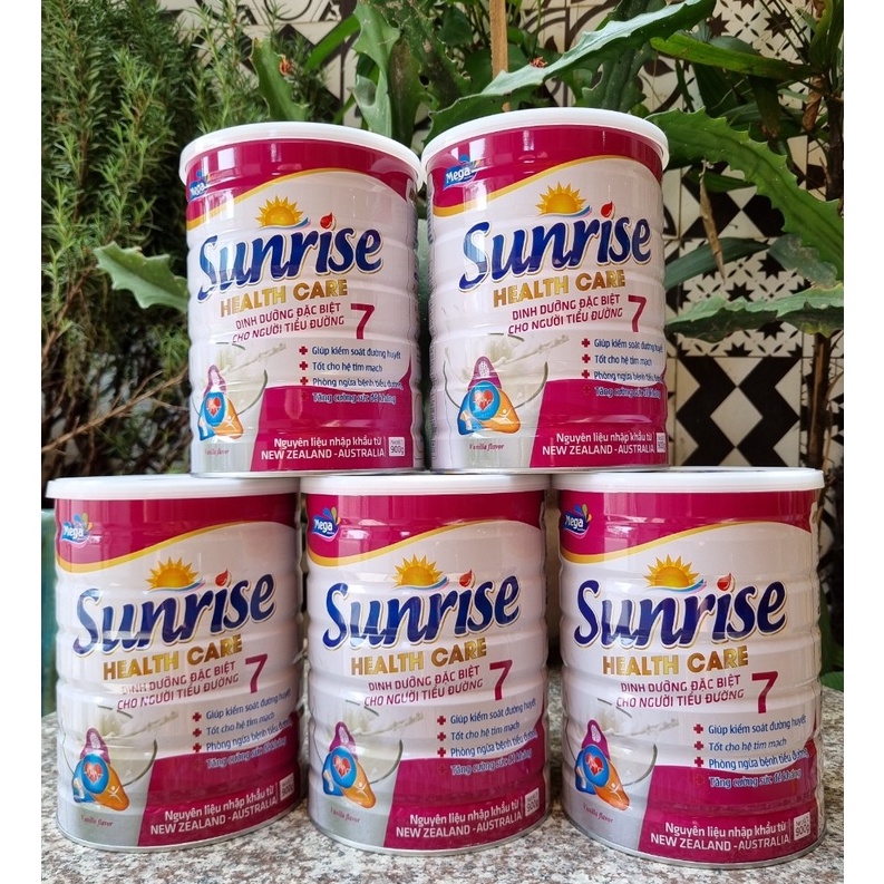 Sữa Sunrise Health Caredinh dưỡng dành cho người tiểu đường
