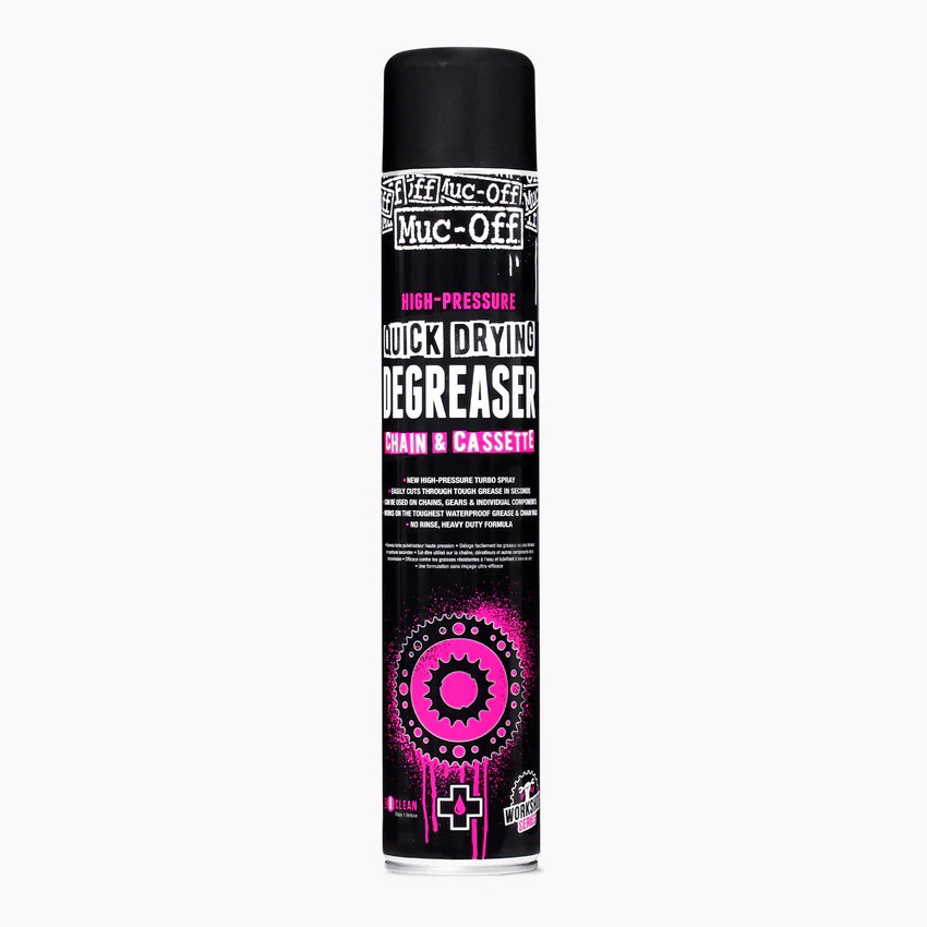 Bình Xịt Tẩy Nhờn Nhanh MUC-OFF High-Pressure Quick Drying Degreaser 750Ml