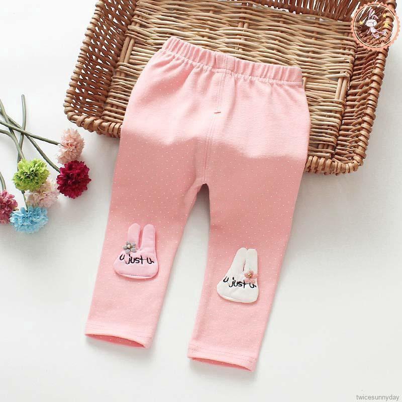 Quần legging kiểu dáng công chúa theo phong cách hoạt hình dùng cho bé gái