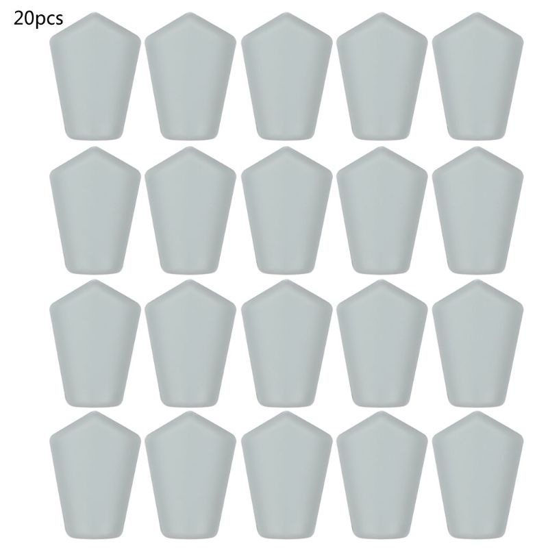 Bộ 20 Hạt Silicone Xỏ Vòng An Toàn Cho Bé Gặm Nướu DIY