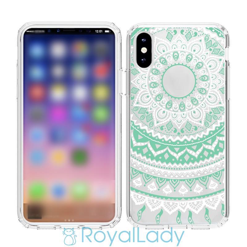Ốp điện thoại cứng hoa văn độc đáo cho Iphone 6 6 plus 6s 6s plus 7 7 plus 8 8 Plus X