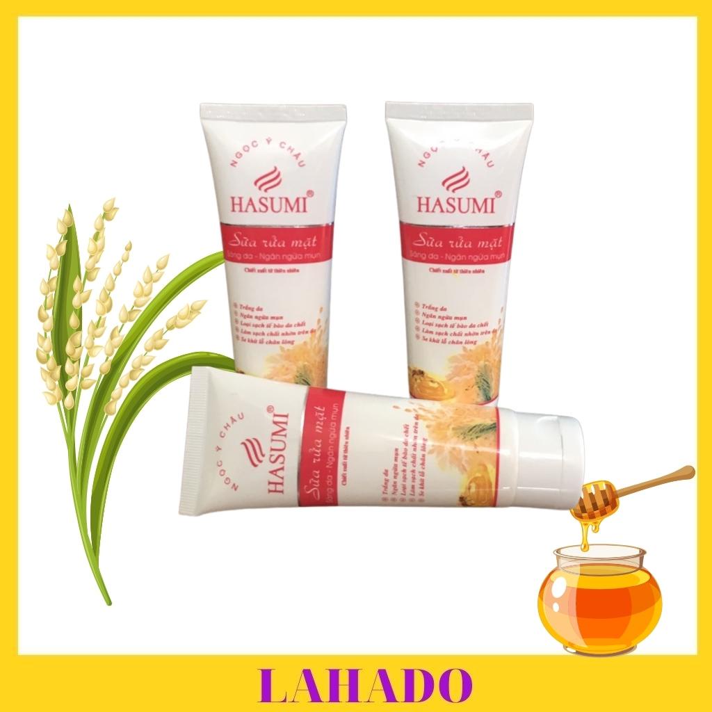 Sữa rửa mặt trắng sáng da ngăn ngừa mụn Hasumi 60ml
