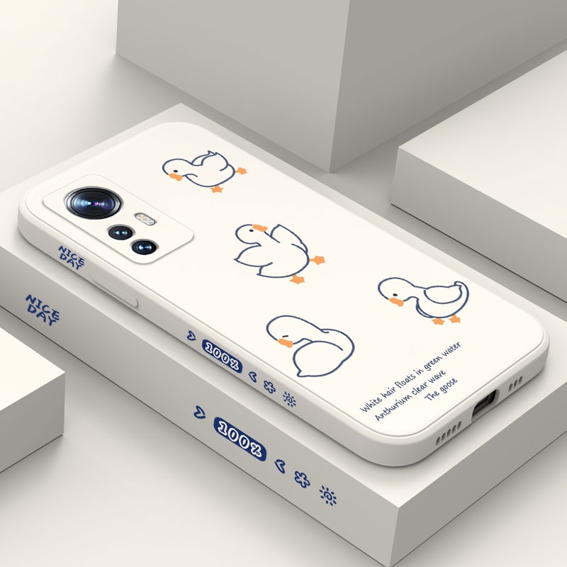 Ốp Điện Thoại Hình Ngỗng Sáng Tạo Cho Xiaomi Mi 12 12S 12X 11 Pro Lite Ultra 11Lite 11i