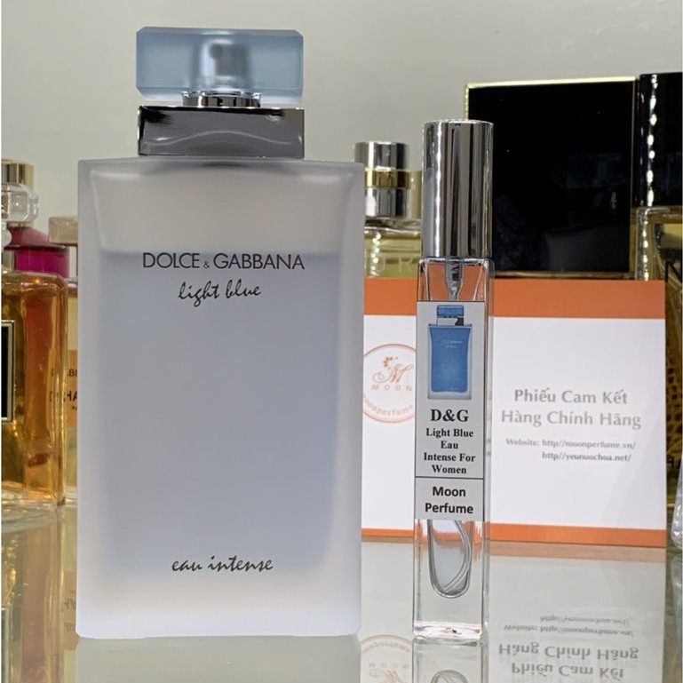 [Mẫu thử] Nước hoa Nữ D&G Light Blue Eau Intense