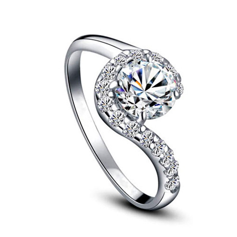 Nhẫn mosiac bạc 925 đính kim cương thời trang dành cho nữ R783