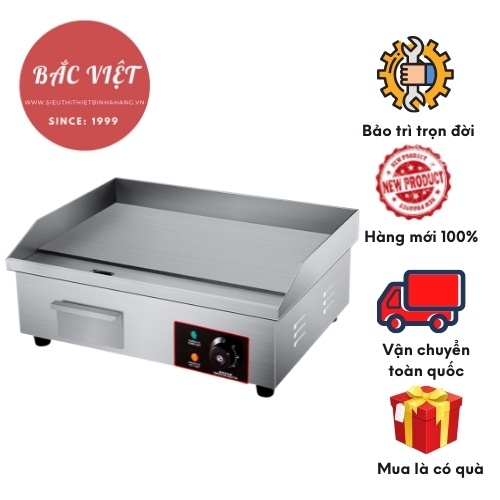 Bếp rán mặt phẳng,bếp chiên mặt phẳng GH818 dùng điện,bếp rán mặt phẳng