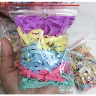Bịch thun cột tóc nhiều màu bịch lớn