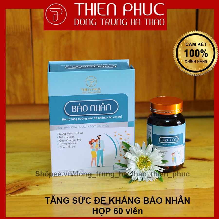 Tăng Sức Đề Kháng Bảo Nhân - Lọ 60 viên