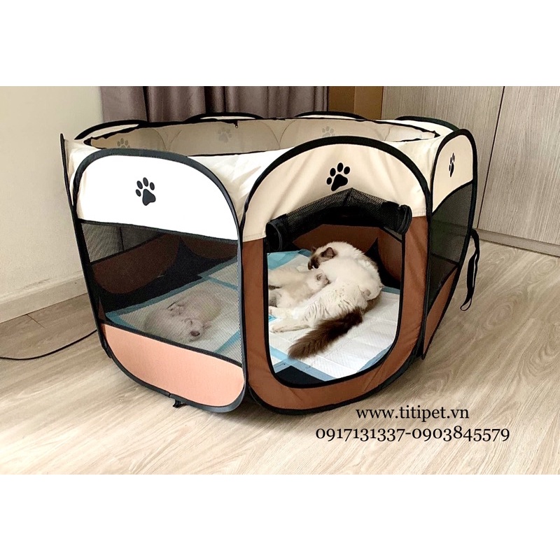 Ổ ĐẺ, NHÀ NGỦ, nhà chơi cho chó mèo, dễ vệ sinh, chống thấm, gọn nhẹ xếp gọn dễ dàng, đẹp, gọn, tiện dùng