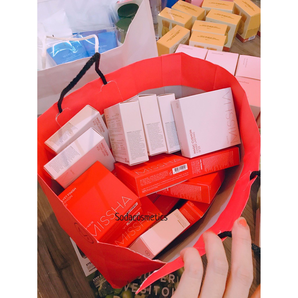 PHẤN NƯỚC MISSHA CUSHION VELVET FINISH