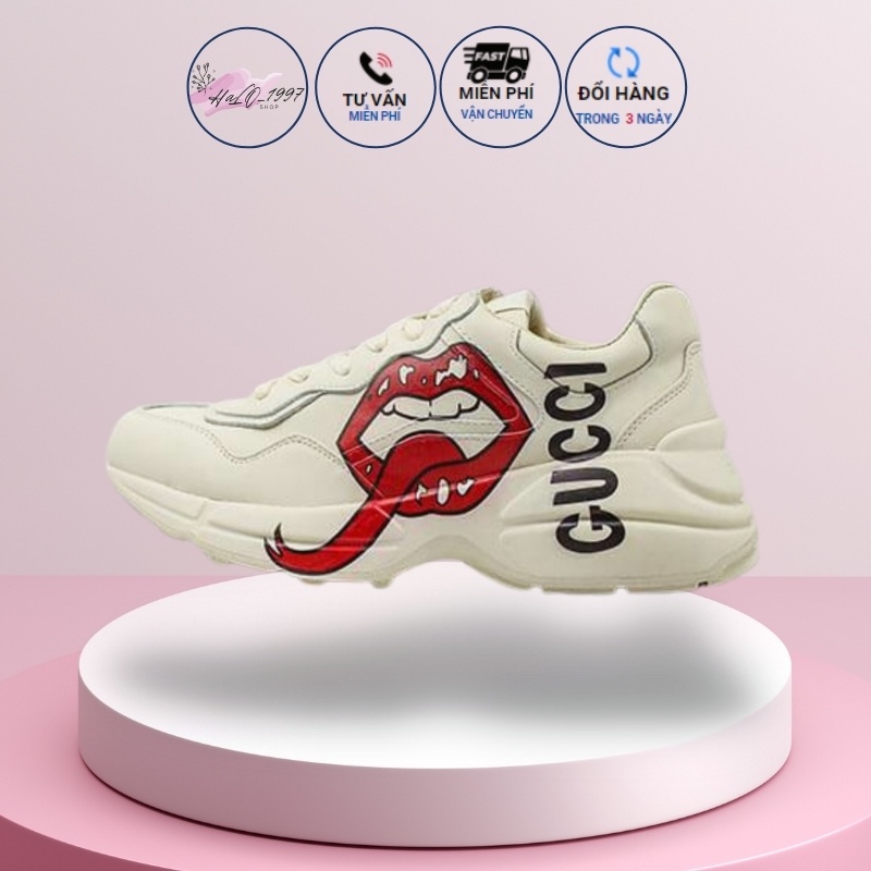 Giày sneaker Nữ HOT 2021 😍 Giày Thể thao MÔI Đỏ Cá Tính Tăng chiều cao 💖Super 😍 Trung Fullbox