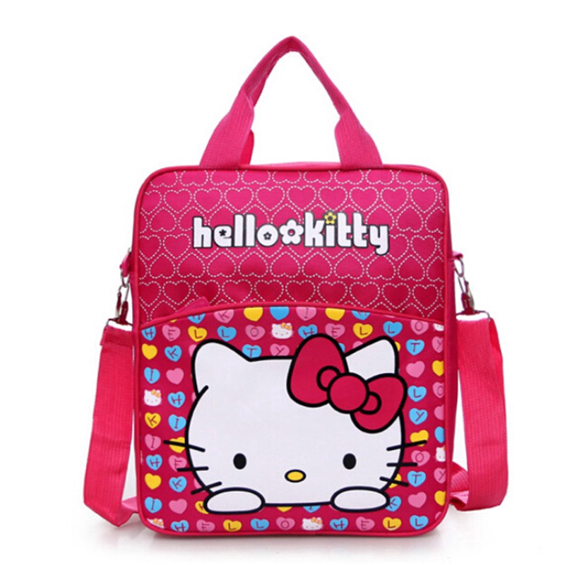 Túi đeo vai cho nữ sinh hình Hello Kitty