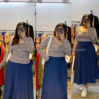 [VIRUSPLUSSIZE] chân váy chữ A gap bigsize