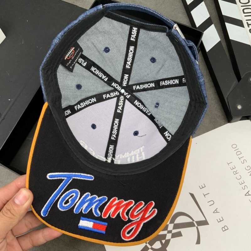Nón Kết Jean Tomy DENIM HF Khoá Gài Thời Trang Cao Cấp Nam Nữ