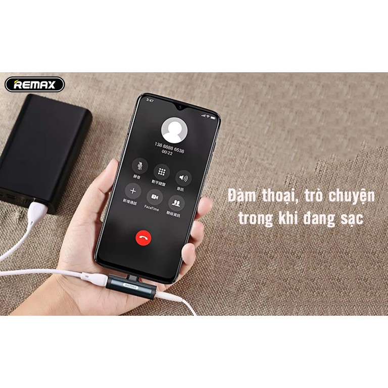 Jack chuyển đổi iphone Remax LA03i chính hãng