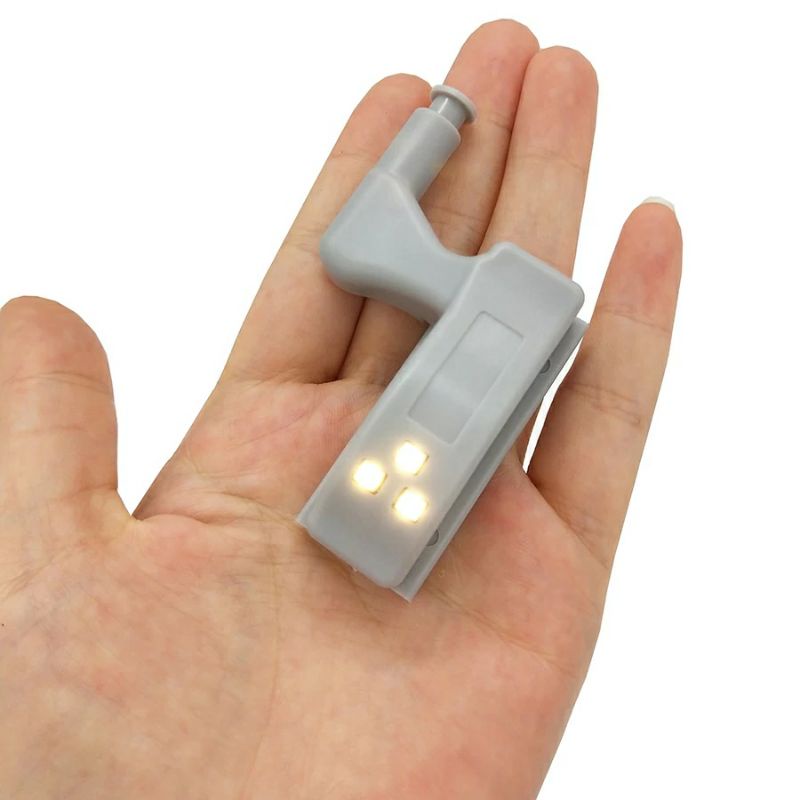Đèn bản lề cho tủ quần áo tủ bếp kèm pin siêu sáng