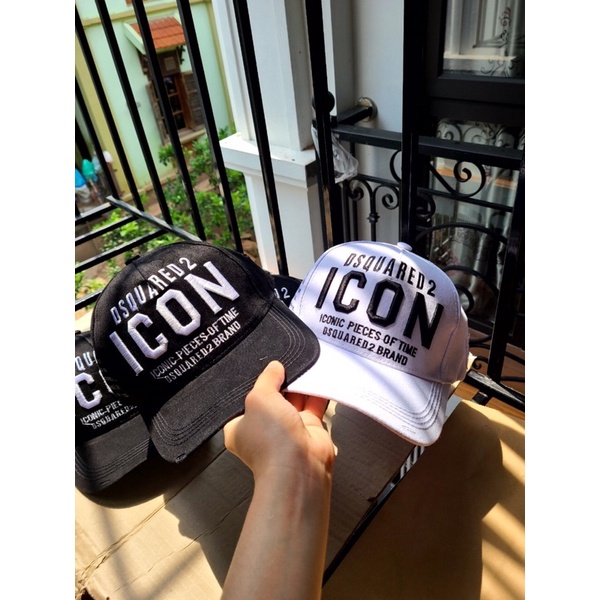 Mũ lưỡi trai DSquare 2 icon sẵn 2 màu siêu hót chuẩn VNXK