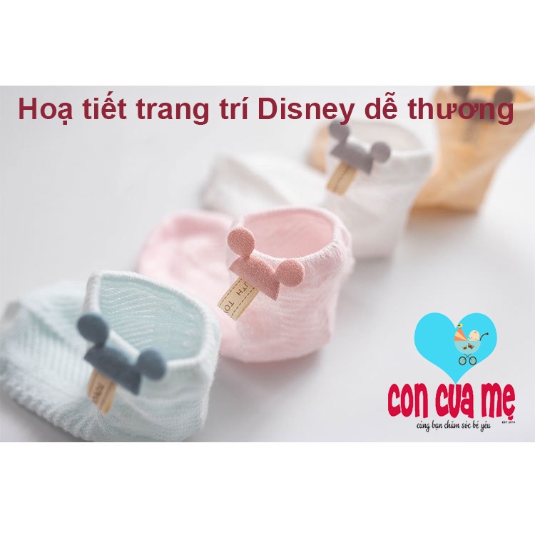 Tất Lưới Cho Bé Chất liệu sợi cotton tổng hợp Tất lưới cho bé sơ sinh, vớ lưới ôm chân không tuột gót, co giãn tốt