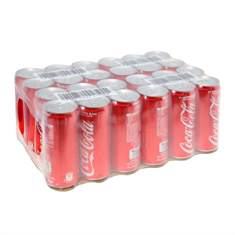 ( Giao hỏa tốc) Nước ngọt Coca Cola thùng 24 lon 320ml