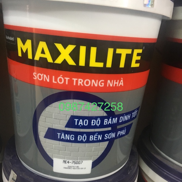 Maxilite Sơn lót chống kiềm nội thất 5Lit. ( Cho tường hết nấm mốc )