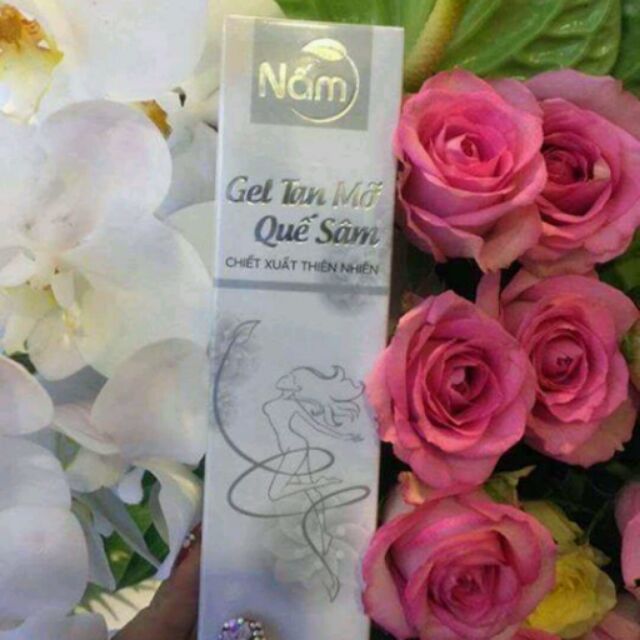 Gel tan mỡ Quế Sâm