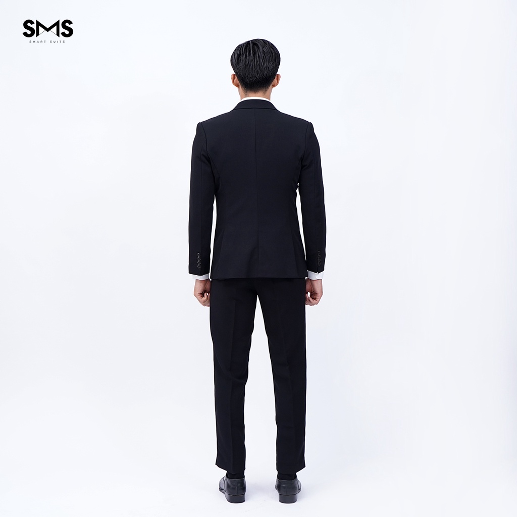 Vest nam đen 6 khuy, suits sartorial, chuẩn form Smart Suits