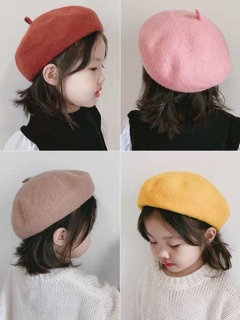 Mũ nồi dạ cho bé cute