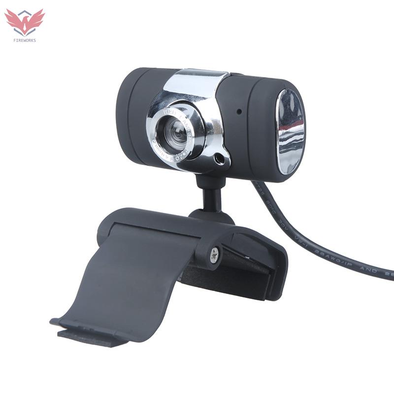 Webcam Usb 2.0 0.3 Triệu Pixels Hd Có Mic Dành Cho Máy Tính