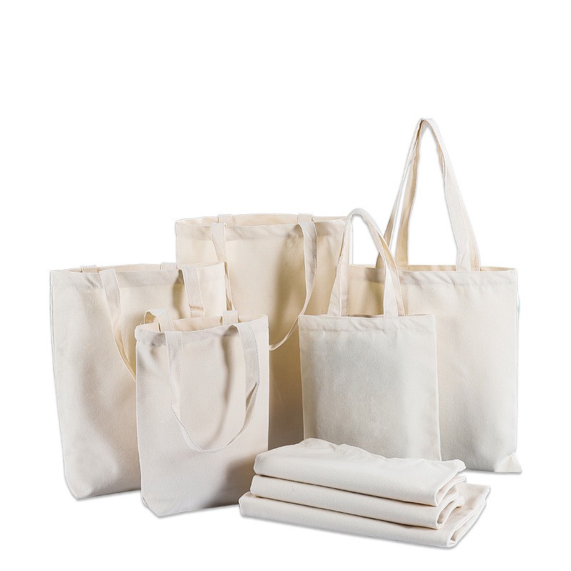 Túi Vải Đeo Vai Tote Bag Trắng Trơn XinhStore