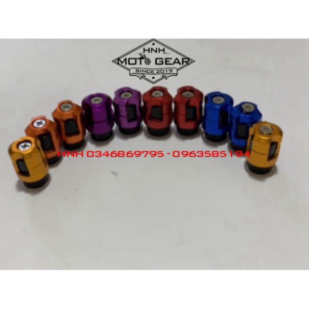 Ốc Chân Van Xe Máy CNC Cao Cấp - 1 Cặp