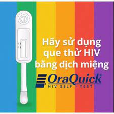 [Test HIV- CHÍNH HÃNG] Bộ que TEST HIV bằng dịch miệng, QUE THỬ HIV OraQuick (không cần lấy máu)