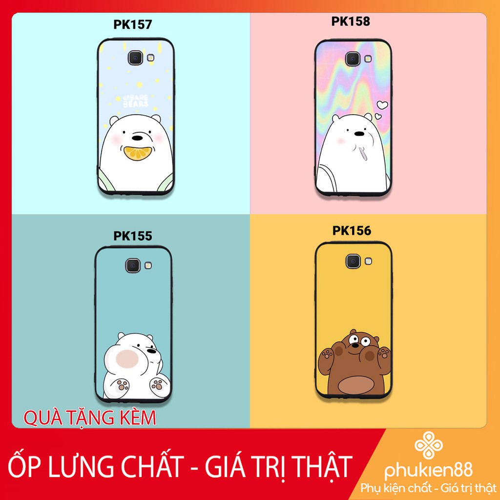 [Freeship từ 50k] ỐP LƯNG SAMSUNG A320 A520 A720 IN HÌNH GẤU WE BARE BEARS CHẤTLƯỢNG-SIÊUBỀN-SIÊUĐẸP