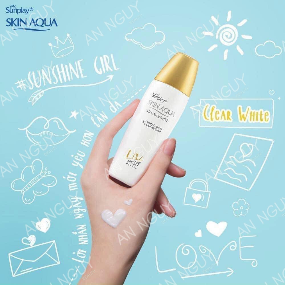 Sữa Chống nắng Skin Aqua Clear White 25gr