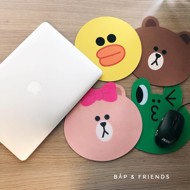 Lót chuột Line Friends