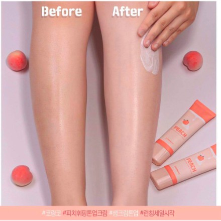 KEM ĐÀO PEACH NÂNG TONE TRẮNG DA CỦA HÀN QUỐC DÙNG SIÊU THÍCH | BigBuy360 - bigbuy360.vn