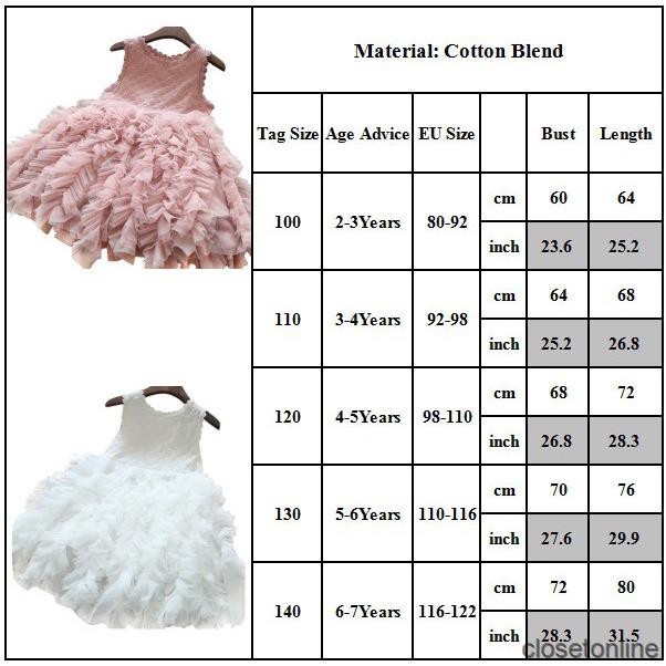 Sale Baby Girl Kids Plain Sleeveless Mini Dress Party Clothes Summer Holiday CL