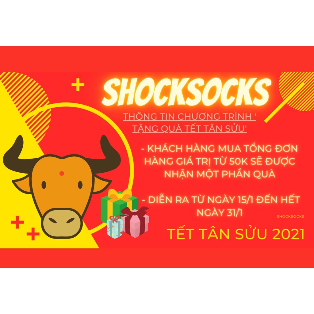 1 ĐÔI TẤT VỚ CAO CỔ 2 SỌC CÚN HOÀNG GIA